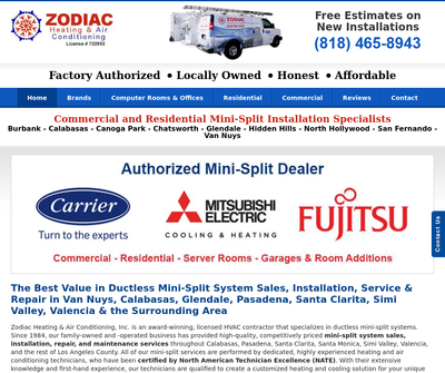 Zodiac Heating & Air Conditioning, Inc.