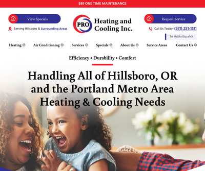 Pro Heating and Cooling, Inc.