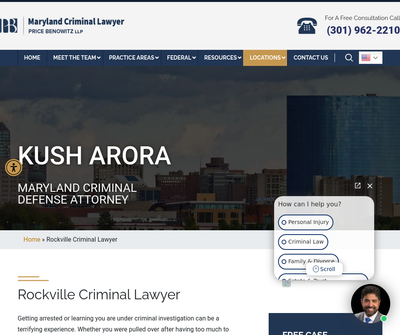 Kush Arora Criminal Defense Attorney