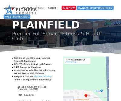 Fitness Premier Plainfield