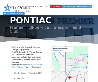 Fitness Premier Pontiac