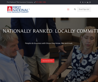First National Title Insurance Company