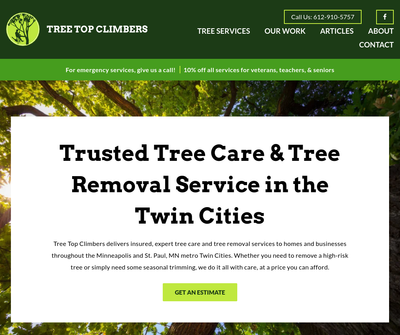Tree Top Climbers MN, Inc