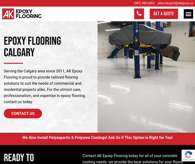  AK Epoxy Flooring Calgary