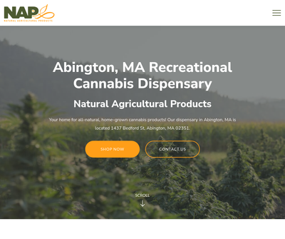 Natural Agricultural Products Weed Dispensary Abington