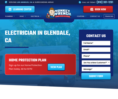 Monkey Wrench Plumbing, Heating, Air & Electric