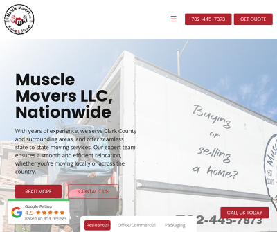Muscle Movers LLC Las Vegas