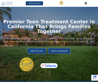 Hillcrest Adolescent Treatment Center
