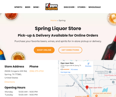 Zipps Liquor Store
