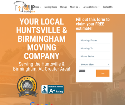 Trusted Moving Experts in Huntsville & Birmingham