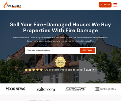 Sell Your Fire-Damaged House Fast