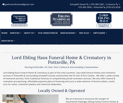 Lord Ebling Haus Funeral Home & Crematory