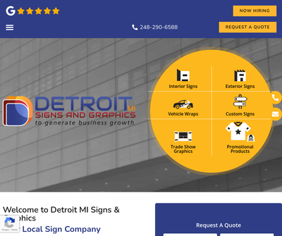 Detroit MI Signs and Graphics