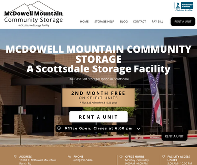 McDowell Mountain Community Storage