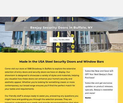 Beejays Security Doors