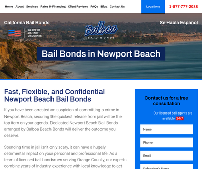 Balboa Bail Bonds Newport Beach
