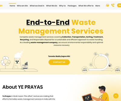 Best waste management services -Yeprayas