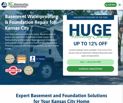 KC Waterproofing and Foundation Repair