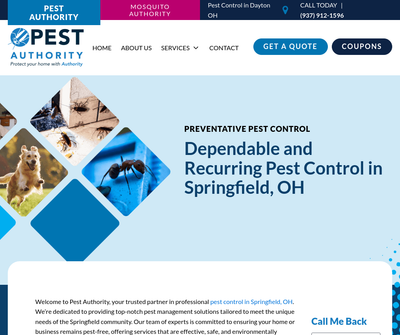 Pest Authority of Dayton and Springfield