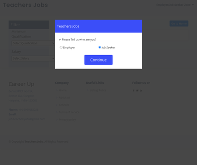 Teachers Jobs