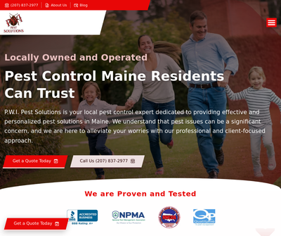 Pest Control Service - Pest Control PWI