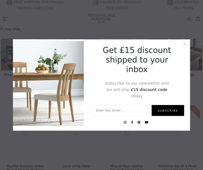 Pendle village Furniture