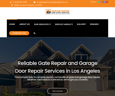 EM Garage Doors And Gate Service Inc
