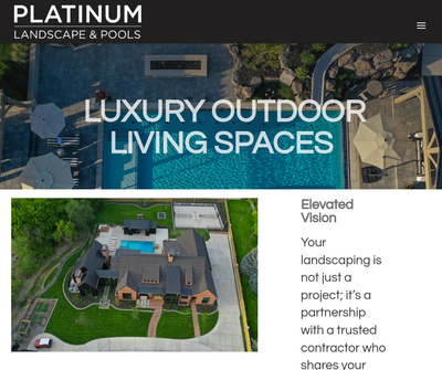 Platinum Landscape & Pools