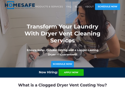 HomeSafe Dryer Vent Cleaning