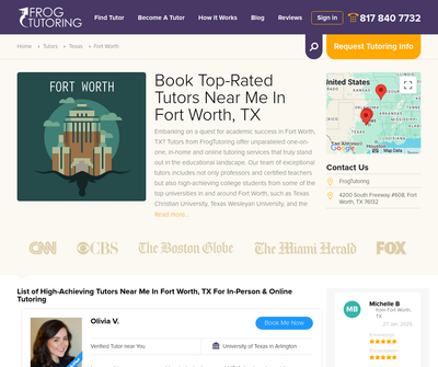 Frog Tutoring Fort Worth