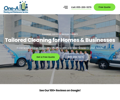 One-A Cleaning and Maintenance Services