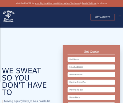 No Sweat Services Inc