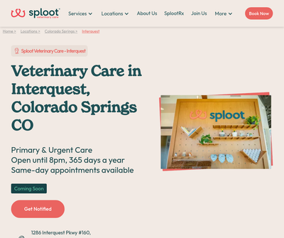 Sploot Veterinary Care - Interquest