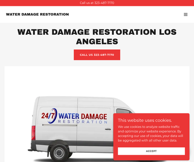 24/7 Water Damage Restoration Los Angeles
