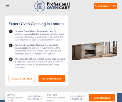 Oven Cleaning London
