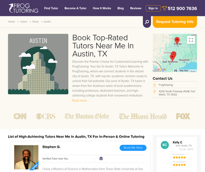 Frog Tutoring Austin