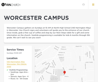 Vox Church - Worcester