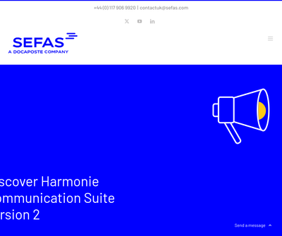 Sefas Innovation Ltd. - Customer Communications Management Experts.