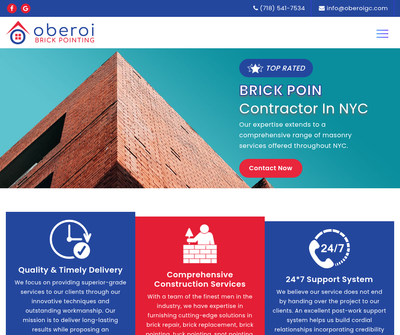Oberoi Brick Pointing