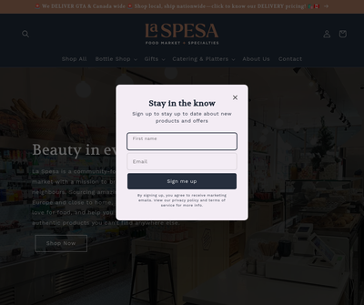 La Spesa Food Market & Specialties