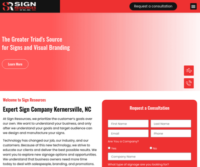 Sign Resources of NC 