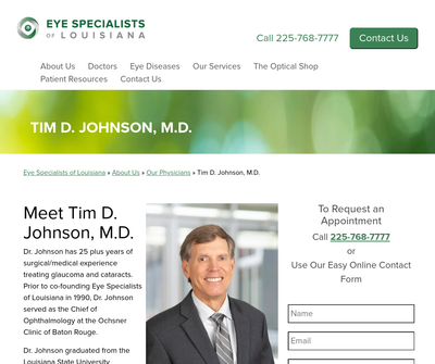 Tim D. Johnson, M.D.