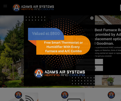 Adam's Air Systems Heating and Air Conditioning