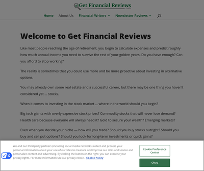 Get Financial Reviews