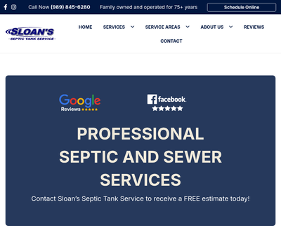 Sloan''s Septic Tank Service Inc