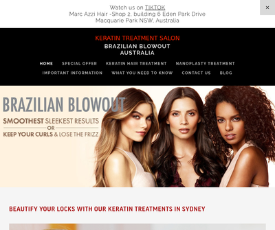 KeratinTreatmentSalonBrazilianBlowoutSydney