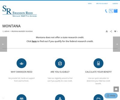 Swanson Reed | Specialist R&D Tax Advisors (Montana)
