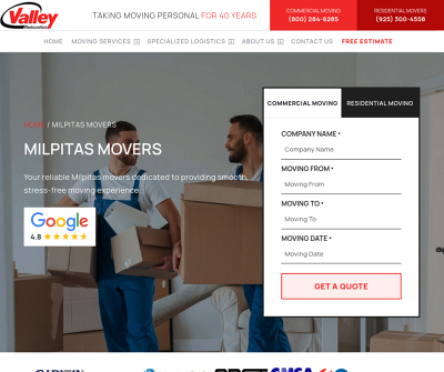 Valley Relocation & Storage