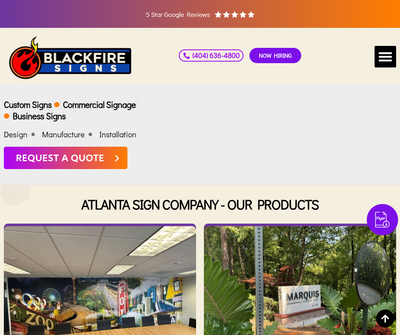 BlackFire Signs