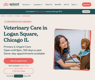 Sploot Veterinary Care - Logan Square